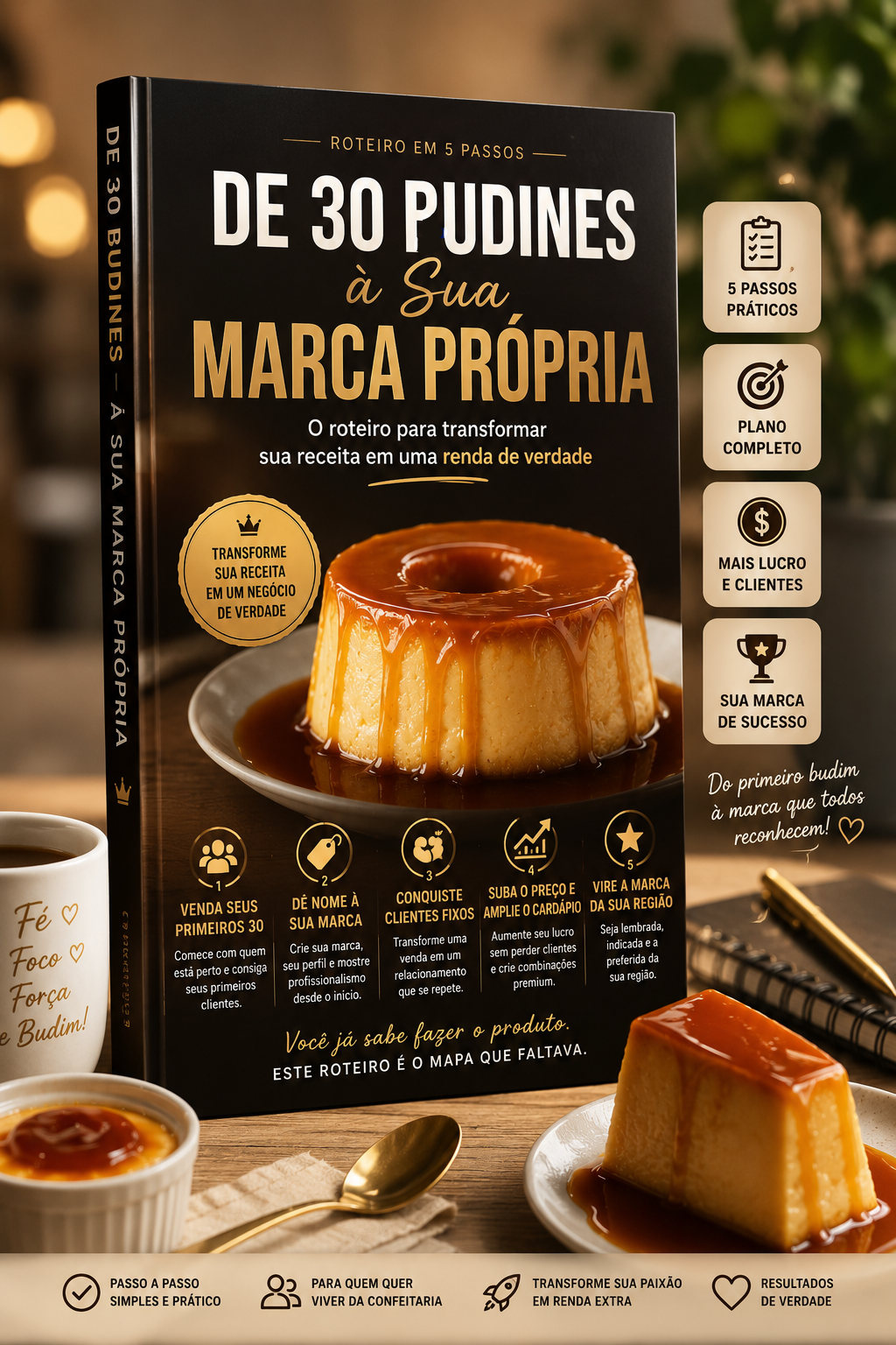 De 30 Pudines à Sua Marca Própria